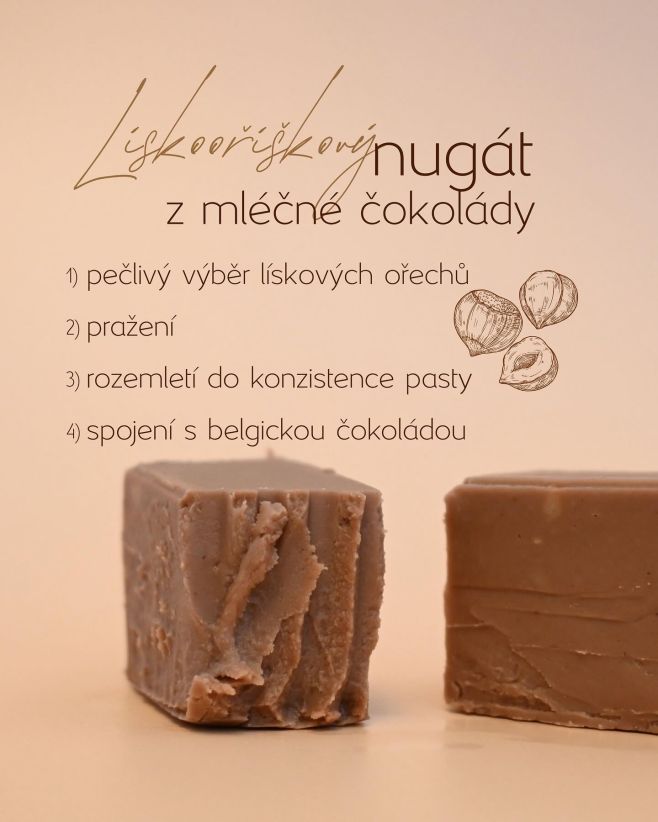 Představujeme vám kousek určený milovníkům mléčné čokolády v kombinaci s lískovými oříšky. Naprostá harmonie chutí. Jemný,...
